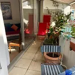 Studio terrasse Paris Auteuil Roland Garros